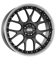 BBS CH-R II 10,5x22 ET26 5x112 82 schwarz matt/titan