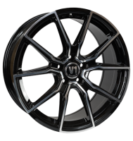 V1 Wheels V1 8,5x19 ET35 5x112 66,6 schwarz hochglanzpoliert
