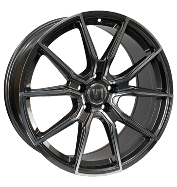V1 Wheels V1 9x20 ET25 5x112 66,6 daytona grau hochglanzpoliert