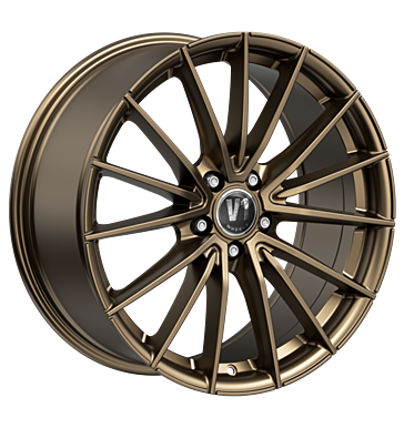 V1 Wheels V2 8x18 ET45 5x112 66,6 bronze matt lackiert