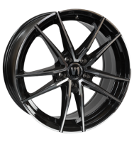 V1 Wheels V3 8x18 ET45 5x120 72,6 black front polish