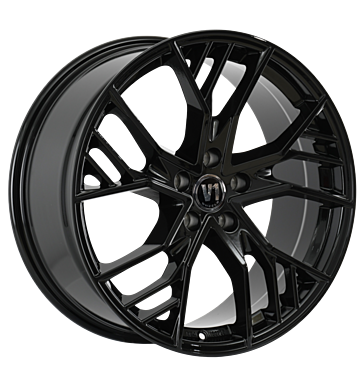 V1 Wheels V7 8,5x19 ET29 5x112 66,6 glossy black