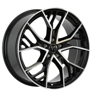 V1 Wheels V7 8,5x19 ET29 5x112 66,6 glossy black machined