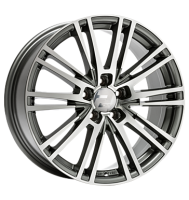 2DRV WH18 7,5x17 ET45 5x112 66,6 daytona grau...