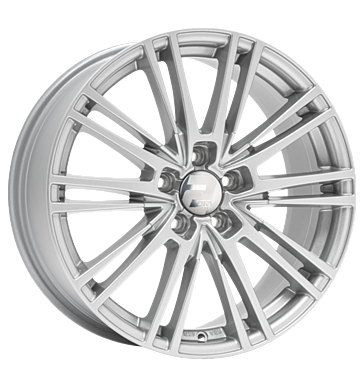 2DRV WH18 7,5x17 ET45 5x112 66,6 racesilber lackiert