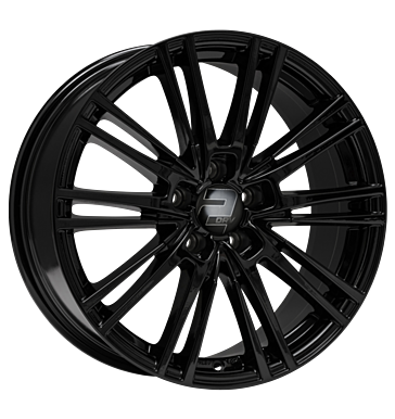 2DRV WH18 8,5x19 ET35 5x112 66,6 schwarz glanz lackiert
