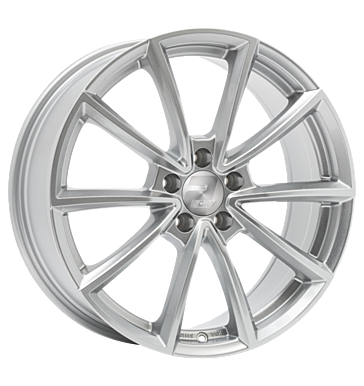 2DRV WH28 8x20 ET35 5x112 66,6 racesilber lackiert