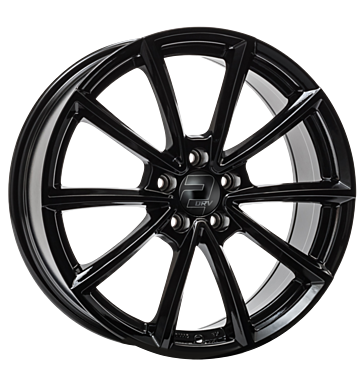 2DRV WH28 9x20 ET33 5x112 66,6 schwarz glanz lackiert