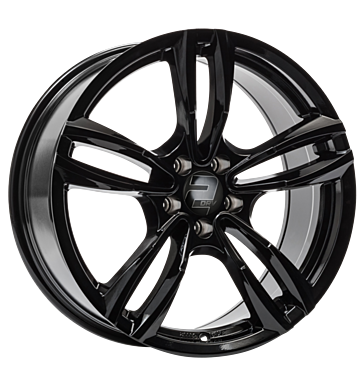 2DRV WH29 8,5x19 ET42 5x120 72,6 schwarz glanz lackiert