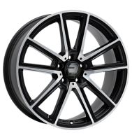 2DRV WH30 8x18 ET45 5x112 66,6 schwarz matt poliert