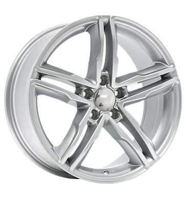 2DRV WH11 7x17 ET45 5x112 66,6 arktic silber lackiert