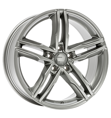 2DRV WH11 8x18 ET50 5x112 66,6 daytona grau lackiert