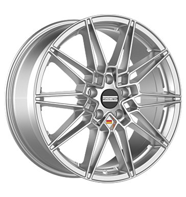 Fondmetal Thoe 8x18 ET45 5x120 72,5 glossy silver