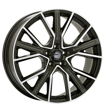2DRV WH34 9x21 ET30 5x112 66,6 dark gunmetal hochglanzpoliert