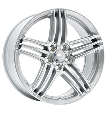 2DRV WH12 7,5x17 ET35 5x112 66,6 race silber lackiert