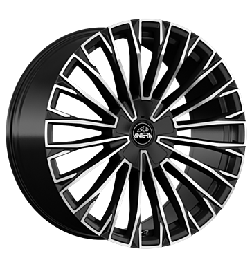 Antera A103 11x21 ET45 5x112 66,6 Piano Black Diamond