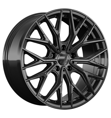 2DRV WH37 8,5x19 ET26 5x112 66,6 schwarz glanz lackiert