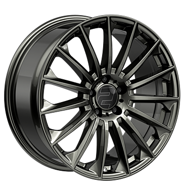 2DRV WH39 9x20 ET35 5x112 66,6 dark gunmetal lackiert