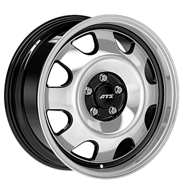 ATS Cup - forged 8x19 ET52 5x120 65,1 diamond-black frontpolished