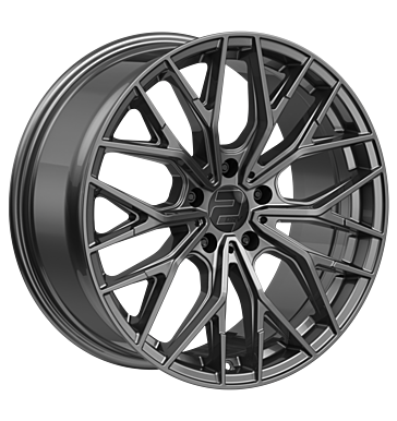2DRV WH37 8,5x19 ET48 5x112 66,6 dark gunmetal lackiert