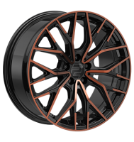 2DRV WH37 8x18 ET48 5x112 66,6 Schwarz Kupfer...