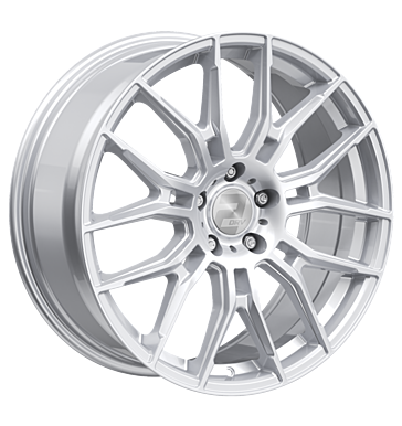 2DRV WH42 8,5x20 ET35 5x120 72,6 race silber lackiert