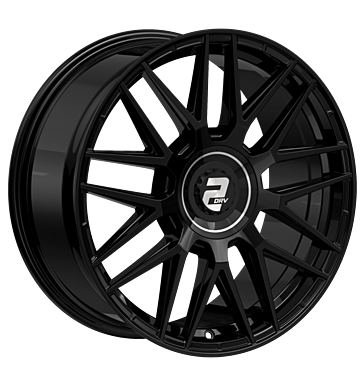 2DRV WH43 8x18 ET30 5x112 66,6 schwarz glänzend lackiert