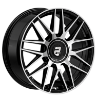 2DRV WH43 8,5x19 ET40 5x112 66,6 schwarz hochglanzpoliert