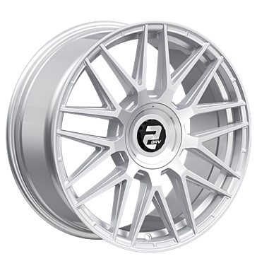 2DRV WH43 8,5x20 ET40 5x112 66,6 race silber lackiert