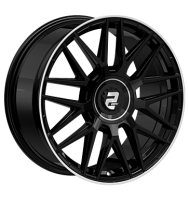 2DRV WH43 8,5x20 ET40 5x112 66,6 schwarz glänzend...