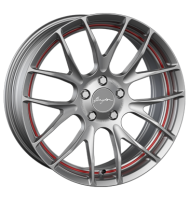 Breyton Race GTS-R 7x17 ET40 4x100 56 matt gun red circle...