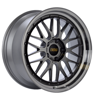 BBS Le Mans 10x18 ET50 5x130 71,6 schwarz diamant-gedreht