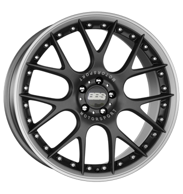 BBS CH-R II 9x20 ET42 5x120 82 schwarz matt/titan