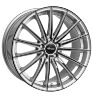 Brock B36 8,5x19 ET38 5x114,3 72,6 kristallsilber black