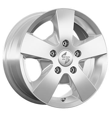 Eta Beta Atria 6,5x15 ET50 5x130 84,1 silver