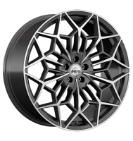 Antera A105 8,5x20 ET30 5x114,3 75 Moon Grey Diamond