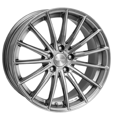 Brock B36 8,5x19 ET45 5x112 66,6 hyper silber