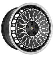 Eta Beta EB40 8,5x19 ET45 5x112 73,06 matt black face + lip