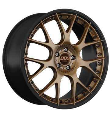 BBS CH-R II 10,5x20 ET35 5x112 82 bronze matt/schwarz