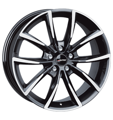 Autec Astana 9x20 ET43 5x108 63,3 schwarz poliert