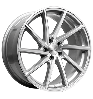 Brock B37 8,5x19 ET38 5x120 72,6 kristallsilber vollpoliert