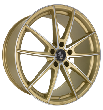 Eta Beta Manay-K 10,5x20 ET25 5x120 78,1 gold matt full polish