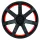 CORSPEED CHALLENGE 10x20 / 5x112 ET20 Mattblack Puresports / undercut Color Trim rot mit Spurplatte B5055668