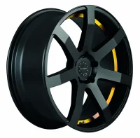 CORSPEED CHALLENGE 10x20 / 5x114,3 ET45 Mattblack Puresports / undercut Color Trim gelb