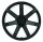 CORSPEED CHALLENGE 10,5x21 / 5x120 ET40 Mattblack Puresports / undercut Color Trim weiss