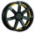 CORSPEED CHALLENGE 8,5x20 / 5x112 ET40 Mattblack Puresports / undercut Color Trim gelb mit Spurplatte BCF22022