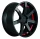 CORSPEED CHALLENGE 8,5x20 / 5x112 ET42 Mattblack Puresports / undercut Color Trim rot mit Spurplatte S10225