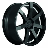 CORSPEED CHALLENGE 8,5x20 / 5x112 ET40 Mattblack Puresports / undercut Color Trim weiss mit Spurplatte BCF22022