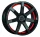CORSPEED CHALLENGE 9,5x19 / 5x112 ET45 Mattblack Puresports / undercut Color Trim rot