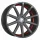 CORSPEED DEVILLE 10,5x20 / 5x112 ET35 Gunmetal/ undercut Color Trim rot mit Spurplatte BCF22022